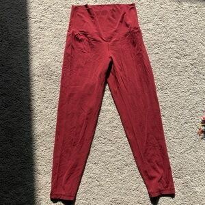 Medium Aerie Red Leggings